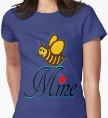 °•Ƹ̵̡Ӝ̵̨̄Ʒ♥Bee Mine-Cute HoneyBee Clothing & Stickers♥Ƹ̵̡Ӝ̵̨̄Ʒ•° Women's Fitted T-Shirt