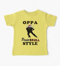 ★ټPirate Skull Style Hilarious Clothing & Stickersټ★ Baby Tee