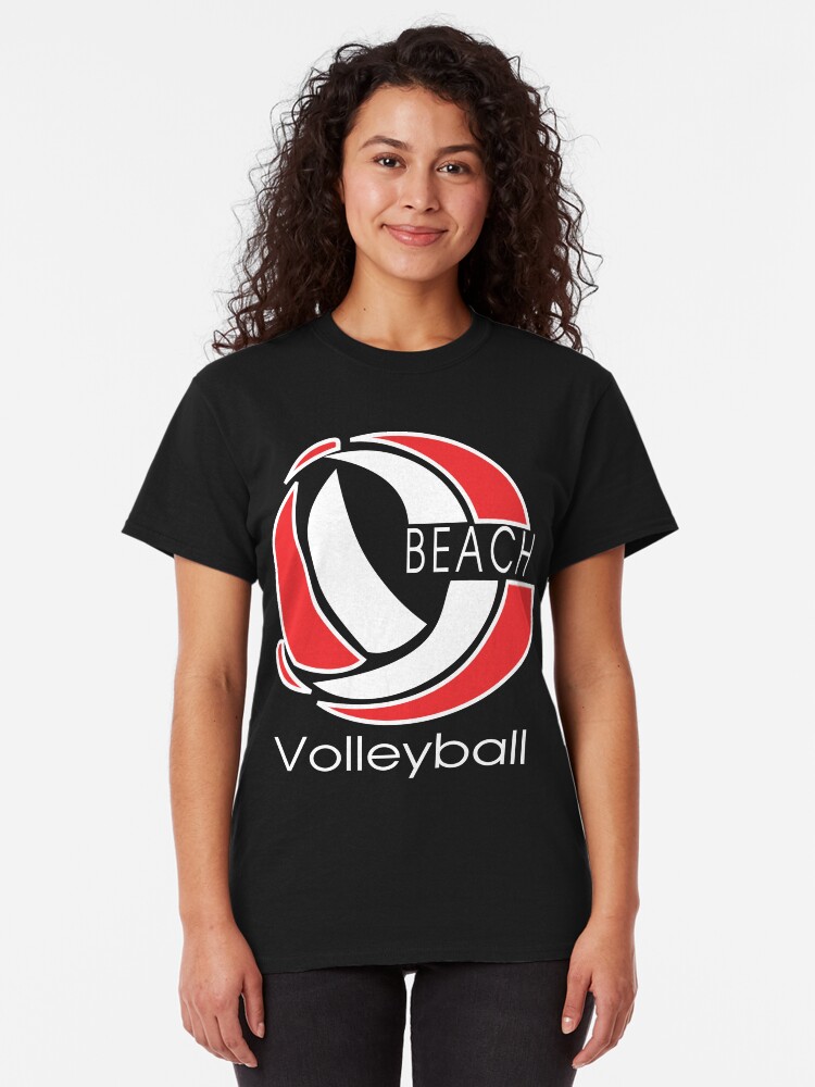"Beach Volleyball Dark" Tshirt by SportsTShirts Redbubble