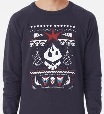 Ein hässlicher Gurren Lagann Weihnachtsstrickjacke Leichter Pullover