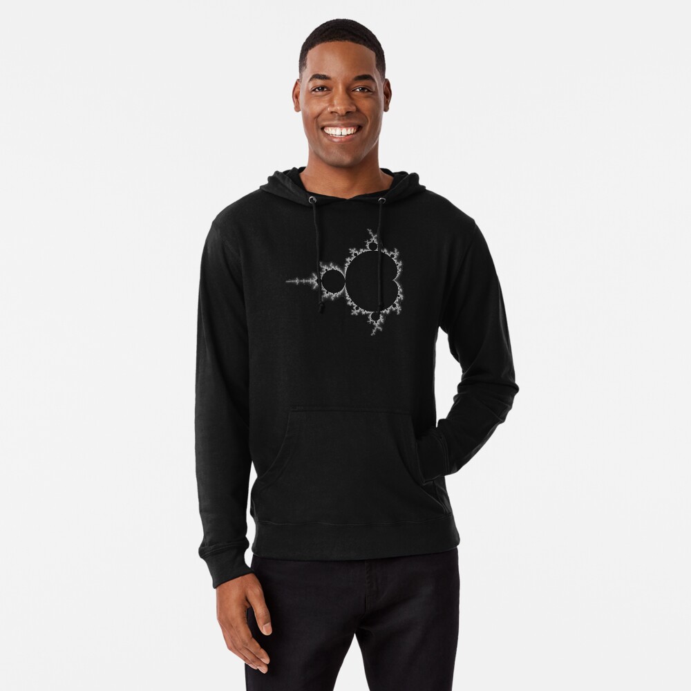 Simple Mandelbrot Lightweight Hoodie