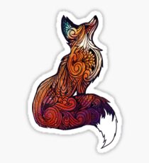 Space Fox Sticker
