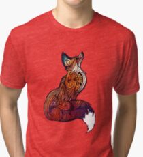 Camiseta de tejido mixto Space Fox