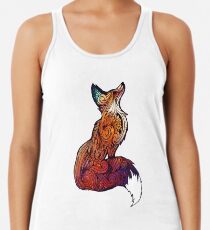 Weltraumfuchs Racerback Tank Top