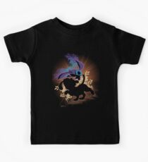 Super Smash Bros. Black Duck Hunt Silhouette Kids Tee