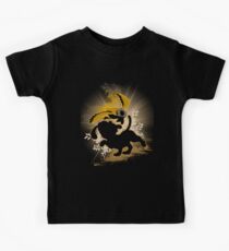 Super Smash Bros. Brown Duck Hunt Dog Silhouette Kids Tee