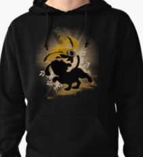 Super Smash Bros. Brown Duck Hunt Dog Silhouette Pullover Hoodie
