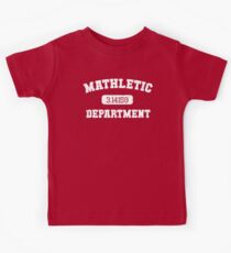 Mathletic Department Kids Tee