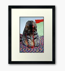 Playing With Hearts Framed Print