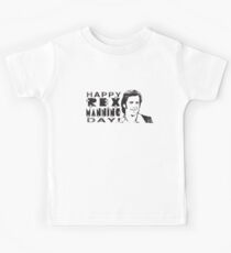 Glücklicher Rex Manning Day! Kinder T-Shirt