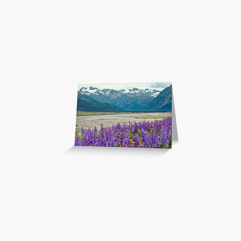 Arthur's Pass, New Zealand Greeting Card