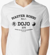 Master Roshi Dojo v1 Men's V-Neck T-Shirt