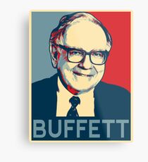 Warren Buffett Metal Print