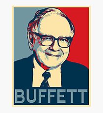 Warren Buffett Photographic Print