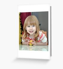 My Little Grandaughter Skye Greeting Card