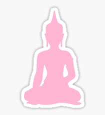 Pastel Candy Buddha Sticker