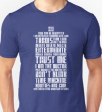 The Doctor Tardis Grunge version Unisex T-Shirt