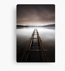 Loch Lomond Jetty Canvas Print