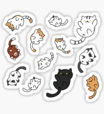 Pegatina Hoja de adhesivo Neko Atsume