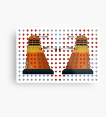 Dalek Valentines Metal Print