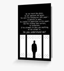 Lecter Grußkarte