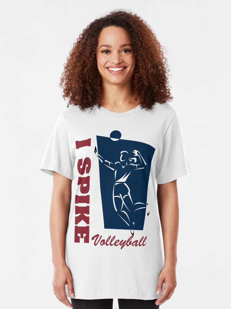 Download "Volleyball "I Spike" Women's" T-shirt by SportsT-Shirts ...