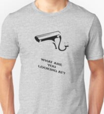 Banksy What you looking at? Unisex T-Shirt