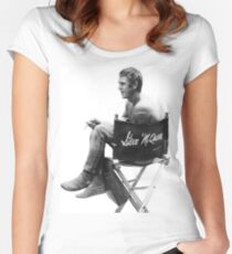 Steve McQueen Women's Fitted Scoop T-Shirt