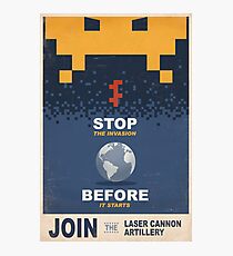 Join the Laser Canon Artillery Photographic Print