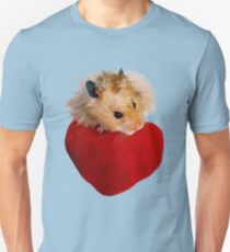 Hamster with Heart Unisex T-Shirt