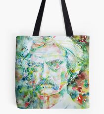 MARK TWAIN - watercolor portrait Tote Bag