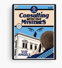 Consulting Detective Mysteries Canvas Print