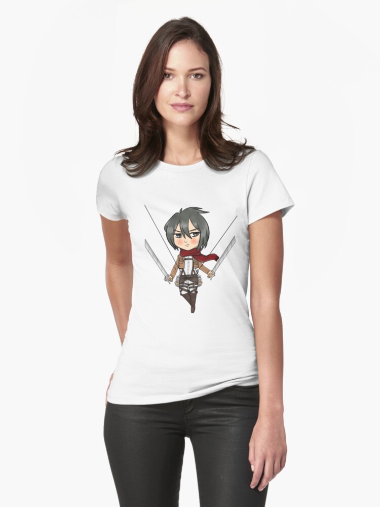 mikasa in shirt