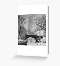 Gapstow Bridge, Study 2 Greeting Card