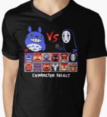 SPIRIT FIGHTER Men's V-Neck T-Shirt