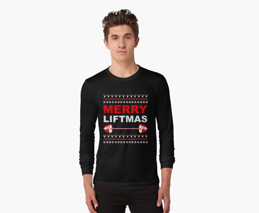 lifting christmas shirts