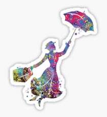Mary Poppins Sticker
