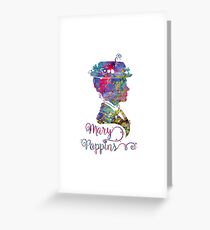 Mary Poppins Greeting Card