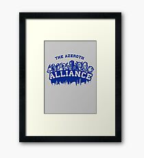 Team Alliance Framed Print