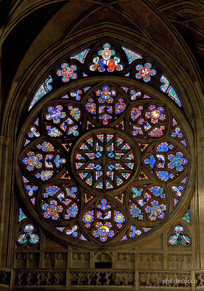 rose stained glass design rose stained glass design