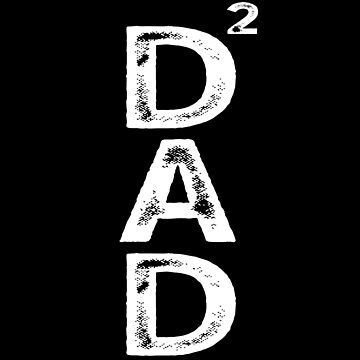 Artwork thumbnail, Dad Squared - Two Kids Dad by RedMerk