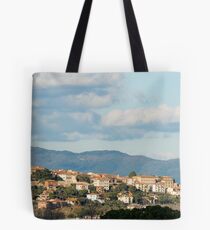 Castiglione del Lago panorama, Umbria, Italy Tote Bag