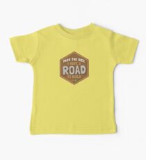 PASS THE DICE I have a road to build (funny board game art) Baby Tee