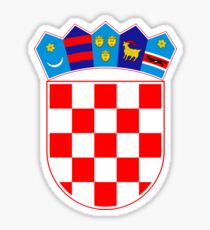 Kroatien (Hrvatska) Sticker