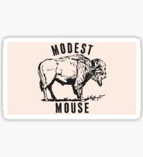 Modest Mouse - Heart Cooks Brain Buffalo Sticker