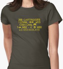 Ammo Can of Plenty +1 Women's Fitted T-Shirt