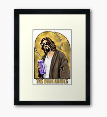 The Dude Big Lebowski Poster Framed Print