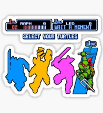 Turtles in Time - Raphael Sticker