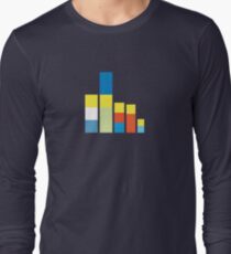 Simpsons on the Block Long Sleeve T-Shirt