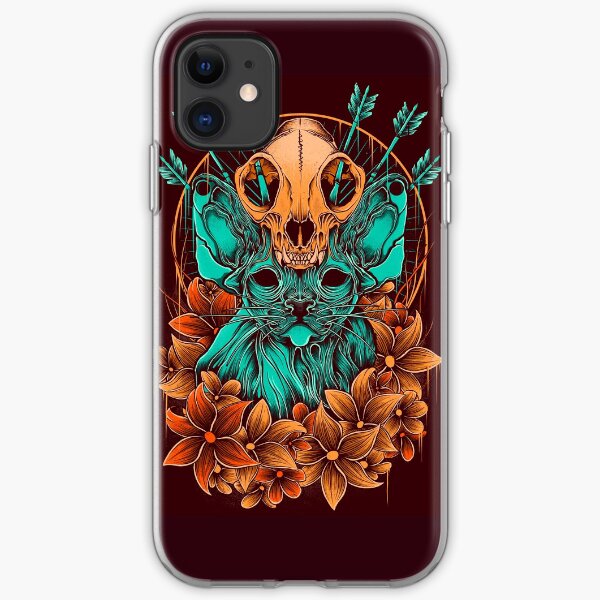 Sphinx cat with geometric design iPhone 11 case Sphinx cat with geometric design iPhone 11 case